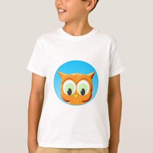 Gezicht op een kleine boomgaard t-shirt