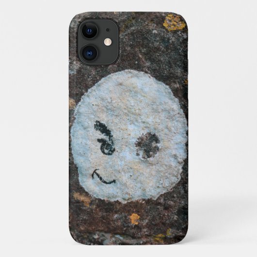 Gezicht op een Muur Case-Mate iPhone Case (Achterkant)