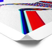 Gezicht op een vreemdeling poster (Hoek)