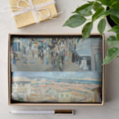 Gezicht op een Zuid-Franse stad van Childe Hassam Tissuepapier (Geschenk)