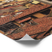 Gezicht op Florence, Italië vanuit Piazza Poster (Hoek)