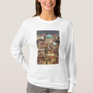 Gezicht op Florence, Italië vanuit Piazza T-shirt
