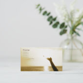 Gezicht op God Luchtvaart Visitekaartje (Staand voorkant)