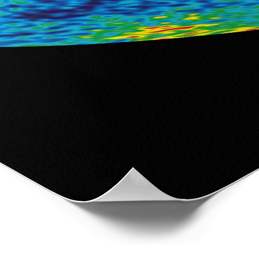 Gezicht op God Poster (Hoek)