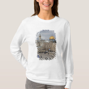 Gezicht op het Westelijke Muurplein, late namiddag T-shirt