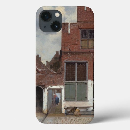 Gezicht op huizen in Delft door Johannes Vermeer Case-Mate iPhone Case (Achterkant)