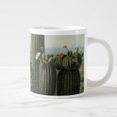 Gezicht op Maricopa Mountain bij Rio Gila door Pra Grote Koffiekop (Rechts)