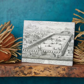 Gezicht op Mekka, uit 'Entwurf einer historischen  Fotoplaat (Zijkant)