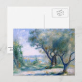 Gezicht op Mourillon door Renoir Briefkaart (Voorkant / Achterkant)