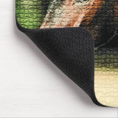 Gezicht op paardenmozaïekTegels Muismat (Hoek)