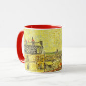 Gezicht op Parijs vanuit Vincents kamer door Vince Mok (Voorkant links)