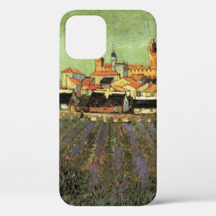 Gezicht op Saintes Maries door Vincent van Gogh iPhone 12 Hoesje