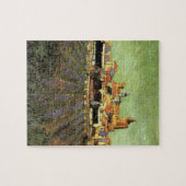 Gezicht op Saintes Maries door Vincent van Gogh Legpuzzel (Horizontaal)
