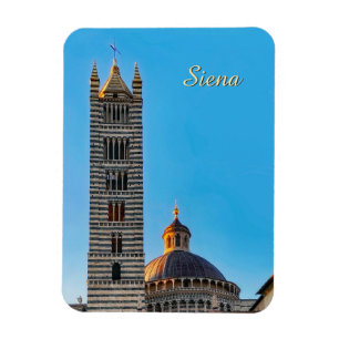Gezicht op Sienna, reis Italië Magneet