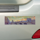 Gezicht op Sint-Petersburg (Russische stad) Bumpersticker (Op auto)