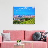 Gezicht op Turijn op canvasprint Canvas Afdruk (Insitu (Woonkamer))
