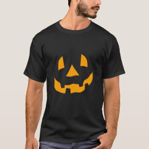 Gezicht pompoen Halloween kostuum T-shirt