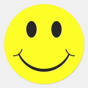 gezicht ronde sticker