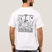 gezicht t-shirt (Achterkant)