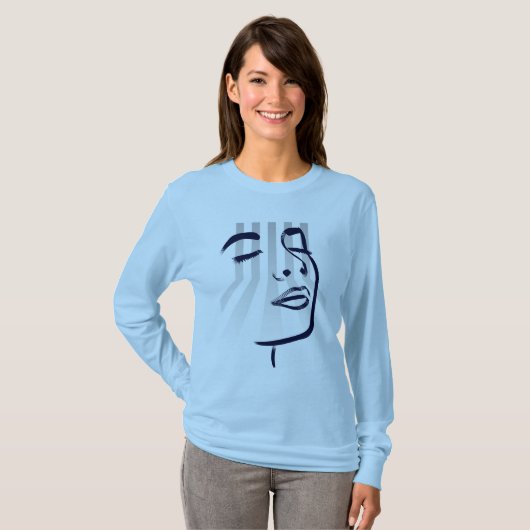 gezicht t-shirt (Voorkant volledig)