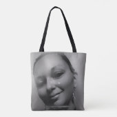 Gezicht Tote Bag (Achterkant)