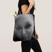 Gezicht Tote Bag (Dichtbij)