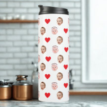 Gezicht Tumbler, Aangepaste Foto Tumbler, Baby Gif