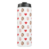 Gezicht Tumbler, Aangepaste Foto Tumbler, Baby Gif Thermosbeker (Voorkant)