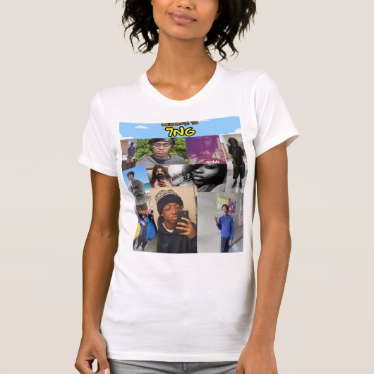 Gezicht van 7ng Vrouwen T-shirt (Voorkant)