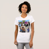 Gezicht van 7ng Vrouwen T-shirt (Voorkant volledig)