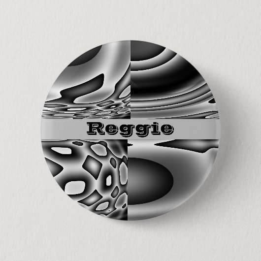 Gezicht van Aangepaste naam voor het aambeeld Ronde Button 5,7 Cm (Voorkant)