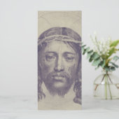 Gezicht van Christus op de sluier van de heilige V (Staand voorkant)