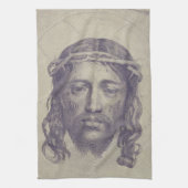 Gezicht van Christus op St. Veronica's Veil Heilig Theedoek (Verticaal)