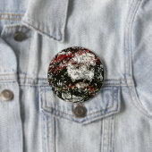 Gezicht van Christus Ronde Button 7,6 Cm (In situ)