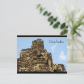 gezicht van de angkor briefkaart (Staand voorkant)