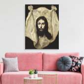Gezicht van de Christus Canvas Afdruk (Insitu (Woonkamer))