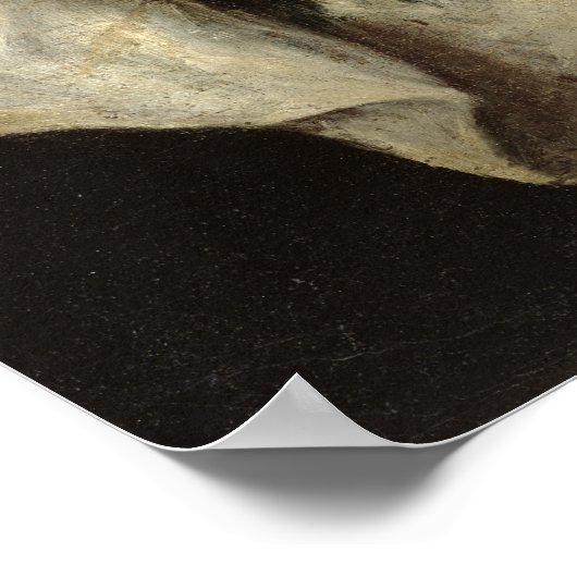 Gezicht van de Christus Poster (Hoek)