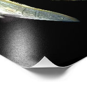 Gezicht van de duisternis foto afdruk (Hoek)