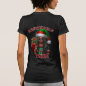 gezicht van de rustende elf t-shirt (Achterkant)