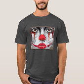 Gezicht van een clown t-shirt (Voorkant)