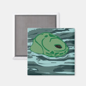 Gezicht van een Honu magneet (Voorkant / Achterkant)