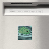 Gezicht van een Honu magneet (Insitu (Vaatwasser))