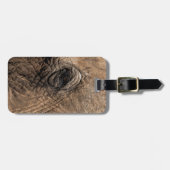Gezicht van een Olifant Bagagelabel (Voorkant horizontaal)
