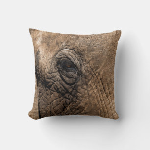 Gezicht van een Olifant Kussen