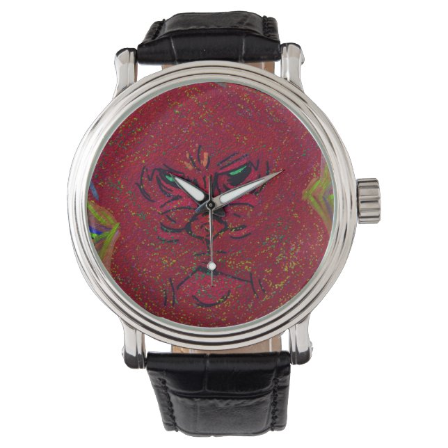 Gezicht van een Vlam Horloge (Voorkant)
