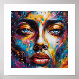 Gezicht van God Poster