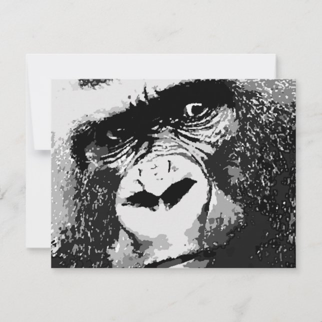 Gezicht van Gorilla (Voorkant)