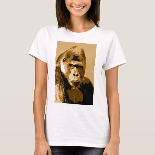 Gezicht van Gorilla T-shirt (Voorkant)