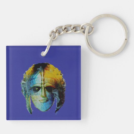 Gezicht van het verleden - sleutelhanger (Achterkant)