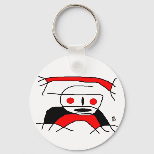 gezicht van ilohua sleutelhanger (Voorkant)